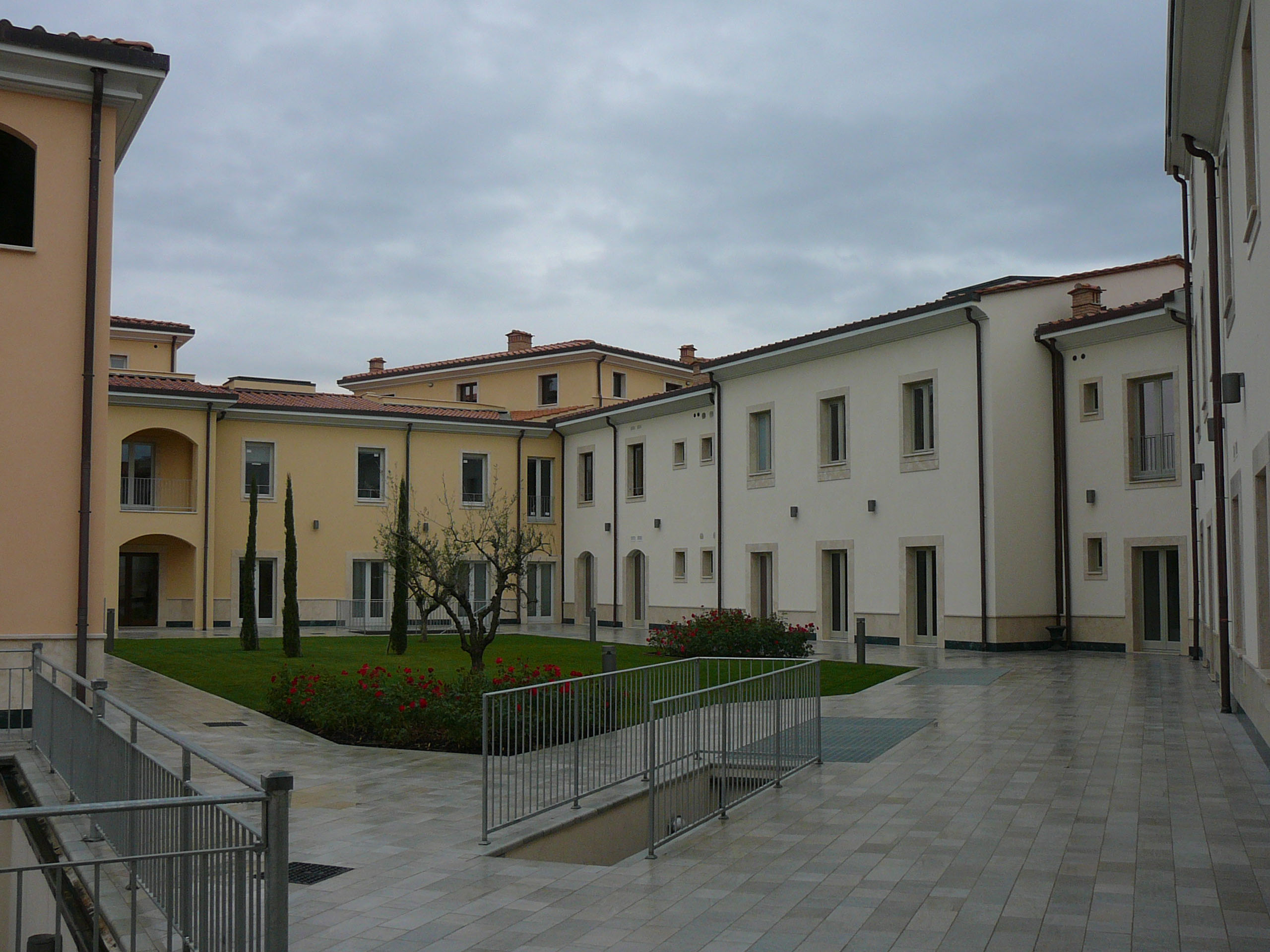 Giardino della sede dello Studio Fides